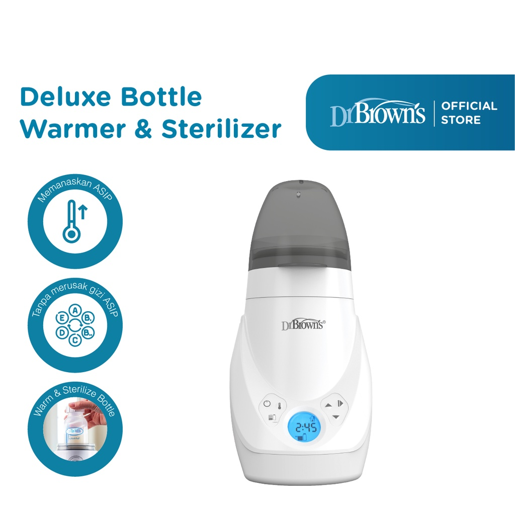Dr. Brown’s Deluxe Bottle Warmer and Sterilizer AC148 || Sterilizer Botol Susu Bayi Terbaik