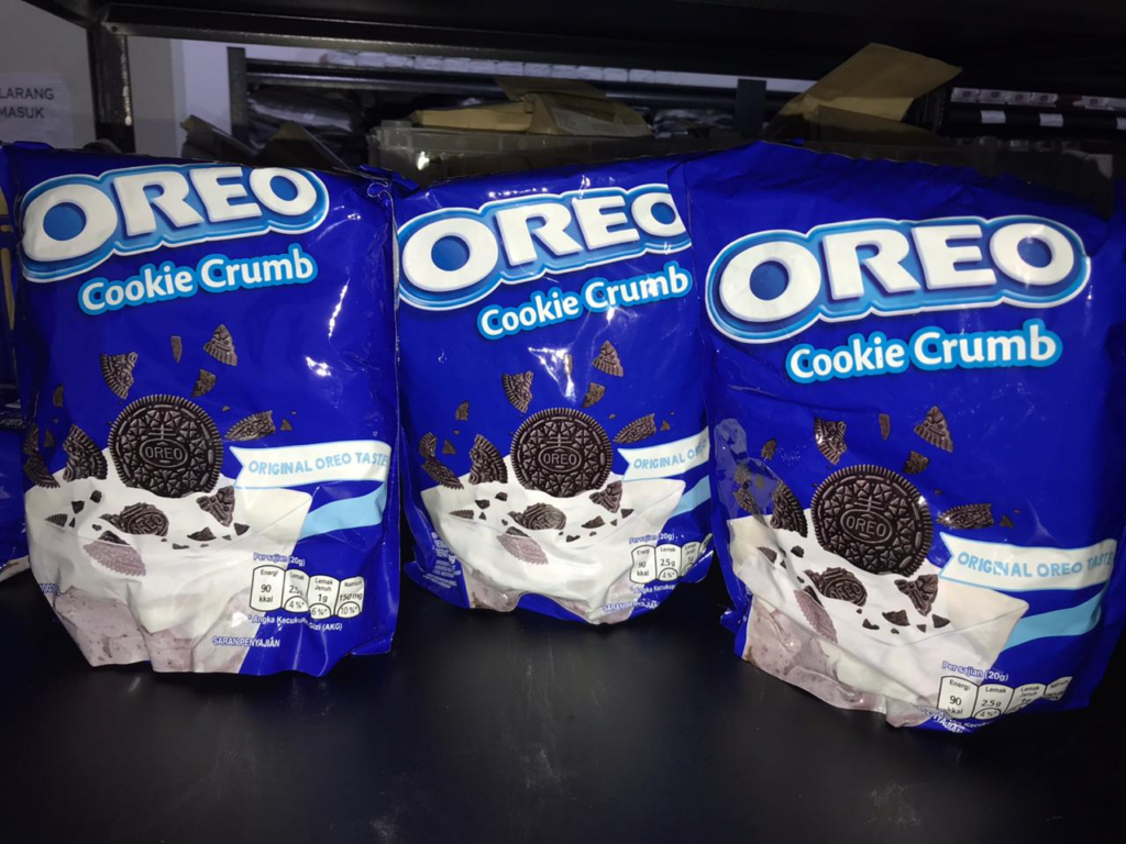 Oreo Biskuit Cookie Crumb Pouch || Snack Kering Kiloan