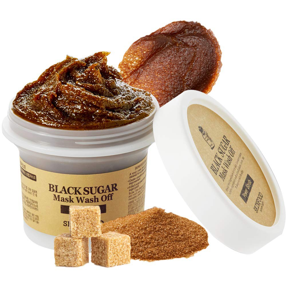 Skinfood Black Sugar Mask Wash Off || Produk Eksfoliasi Terbaik