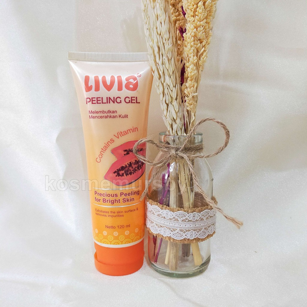 Livia Peeling Gel || Produk Penghilang Daki