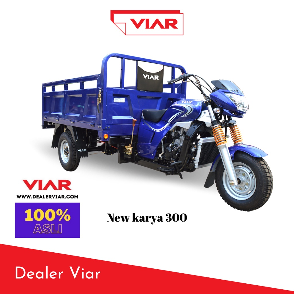 Viar New Karya 300 || Motor Roda Tiga untuk Bisnis
