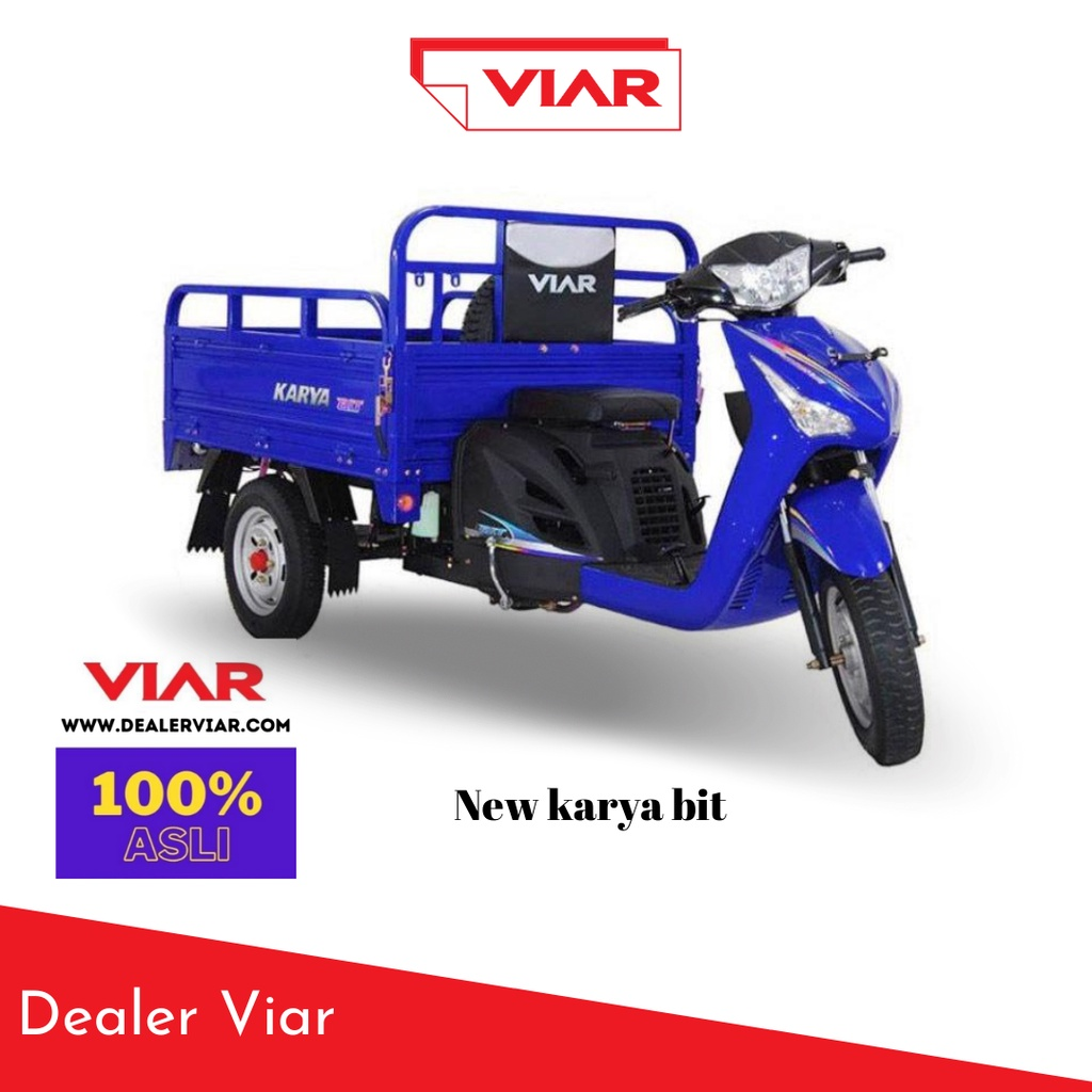 Viar New Karya Bit 100 || Motor Roda Tiga untuk Bisnis