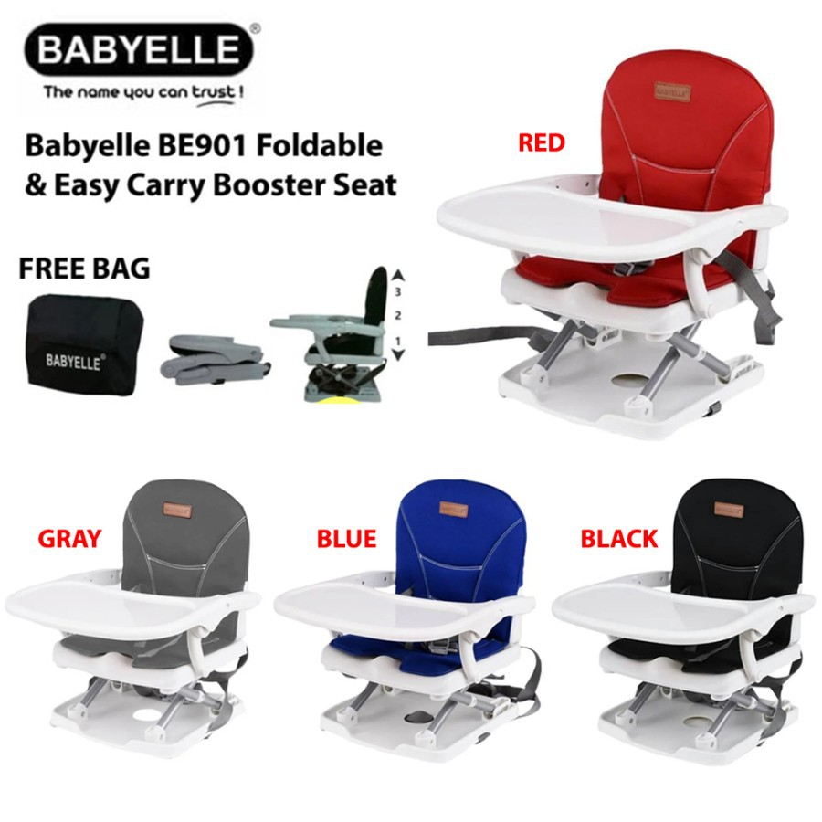 BabyElle Foldable and Easy Carry Booster Seat BE901 || Baby Chair Terbaik dan Berkualitas