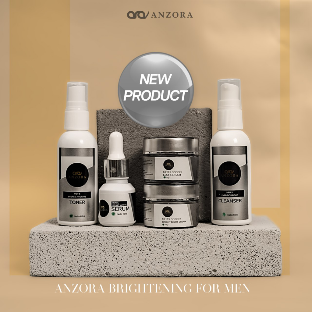Anzora for Men || Produk Anzora Skincare Terbaik