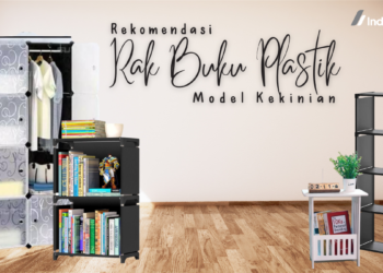 10 Rekomendasi Rak Buku Plastik Model Kekinian Harga Terjangkau