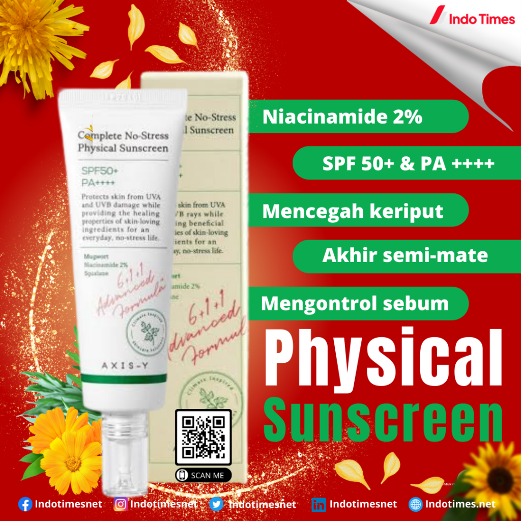 Axis Y || Physical Sunscreen Terbaik