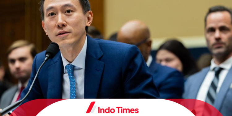 CEO TikTok Shou Zi Chew "Dikepung" Anggota Parlemen AS saat Hadiri Kongres 1 CEO TikTok Shou Zi Chew “Dikepung” Anggota Parlemen AS saat Hadiri Kongres