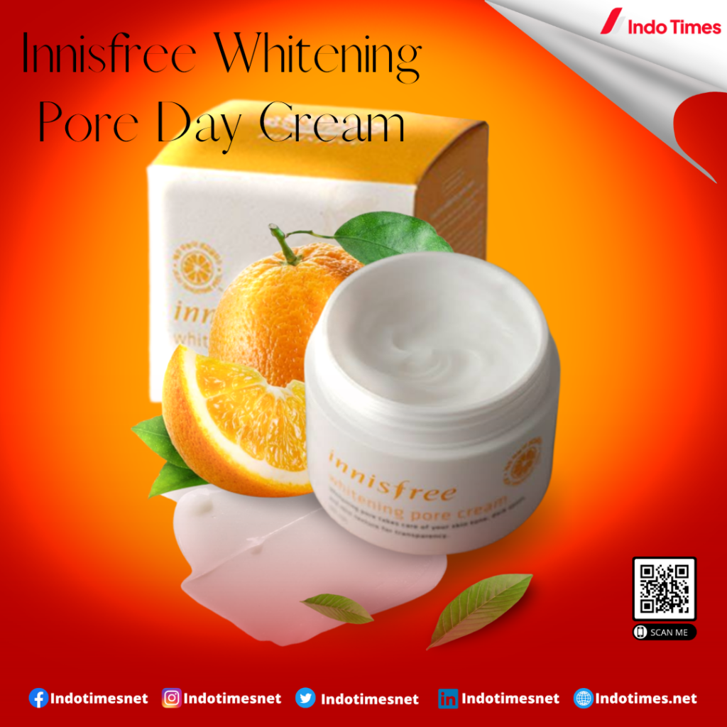 Innisfree Whitening Pore Day Cream || Cream Pemutih Wajah Tercepat