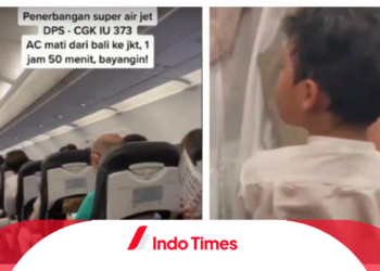 Viral! AC Pesawat Super Air Jet Mati, Bikin Netizen Ikut Kegerahan