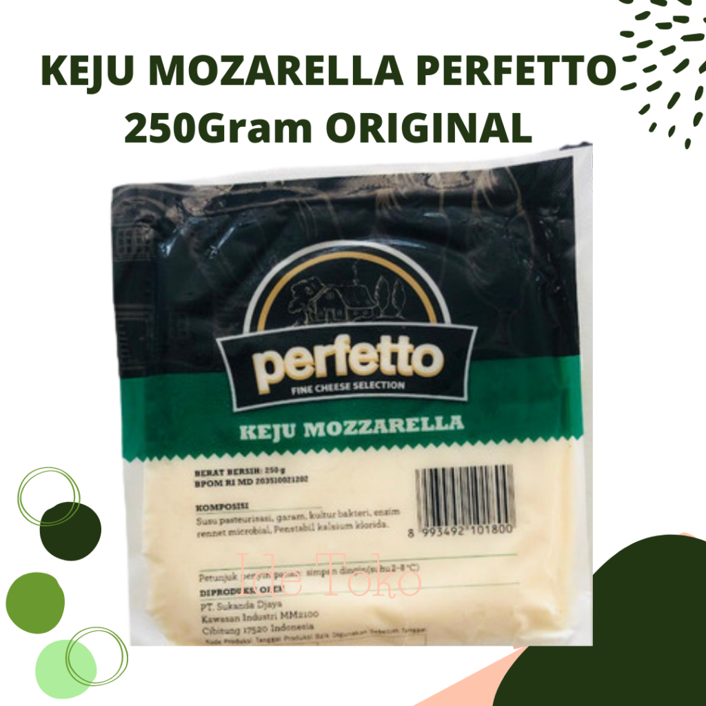 Perfetto Keju Mozarella || Merk Keju Mozarella Murah dan Berkualitas