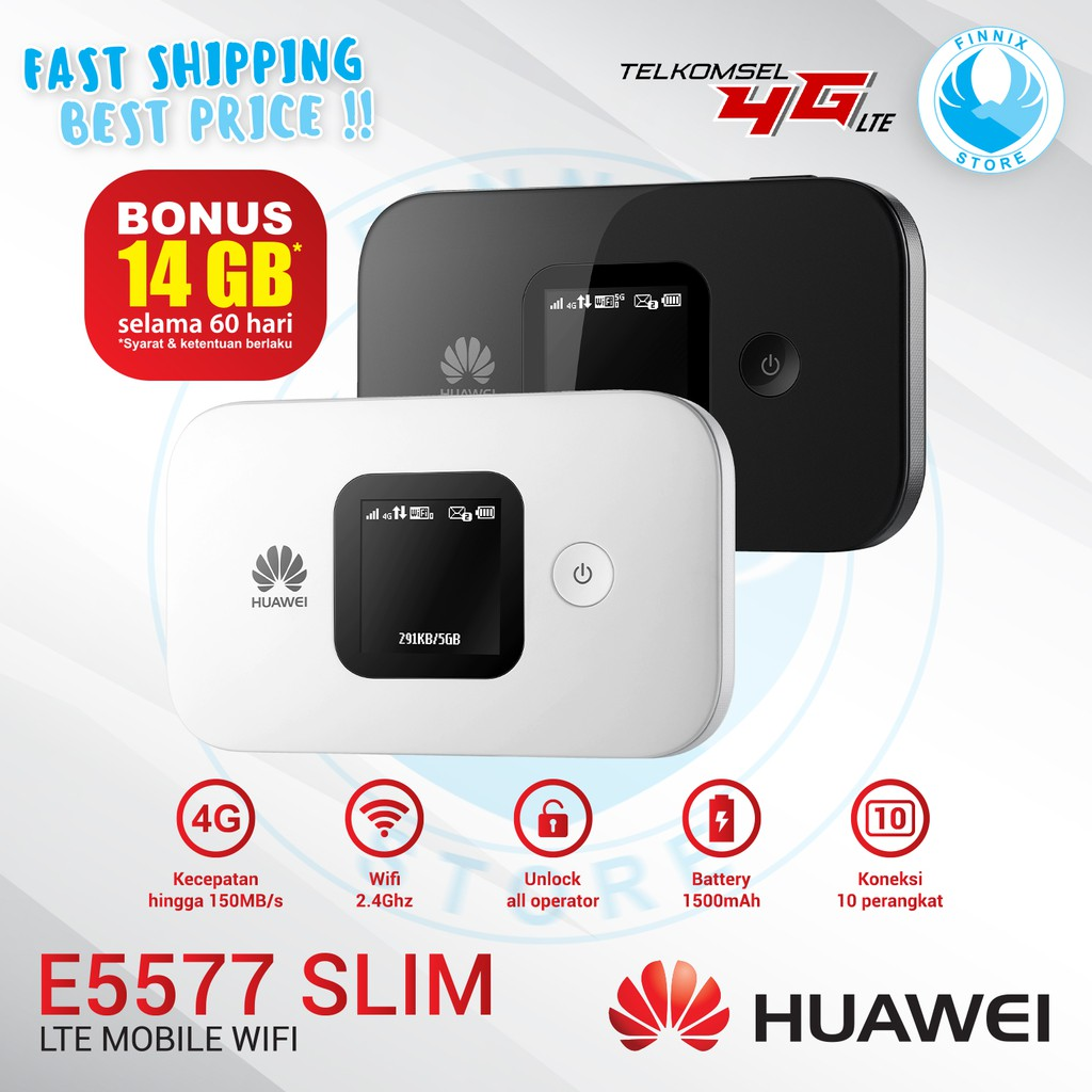 Huawei seri E5577 || Merk Modem Mifi 4G Terbaik Paling Direkomendasikan