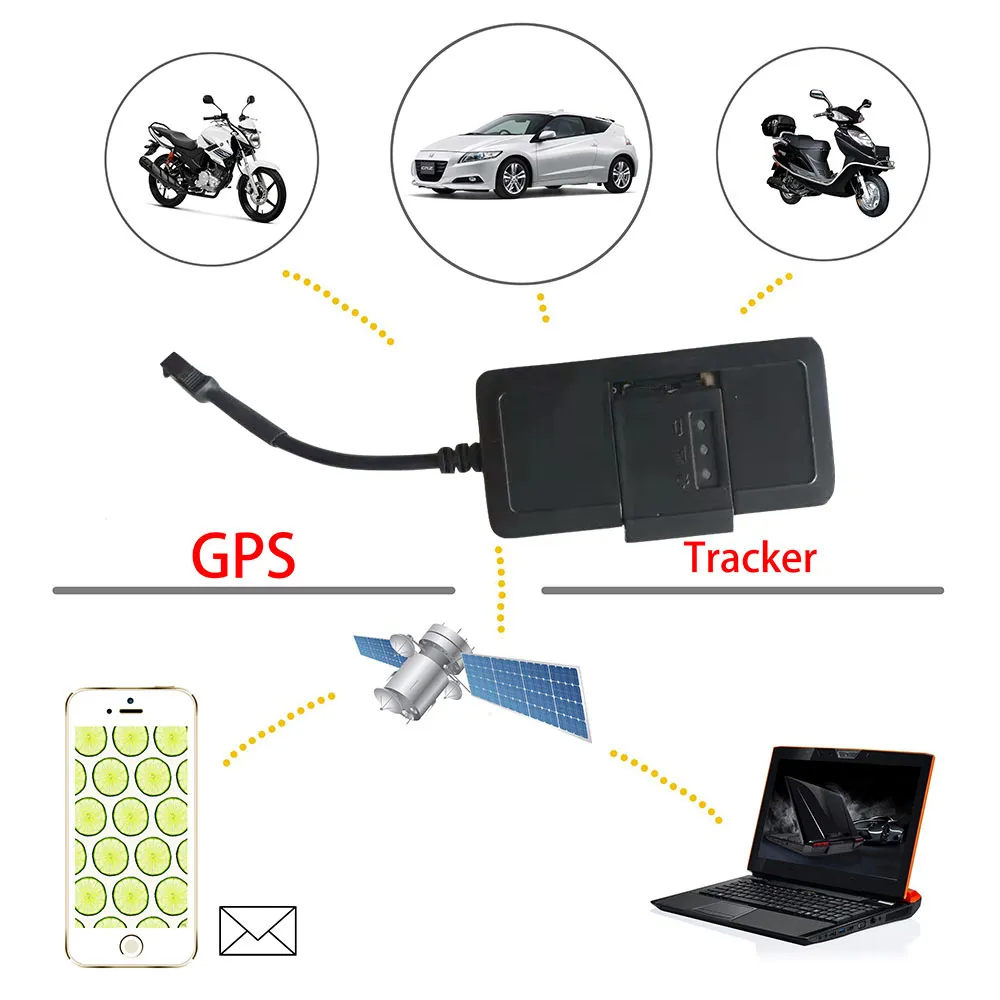 Dyegoo GPS seri TK110 || GPS Tracker Untuk Melindungi Motor