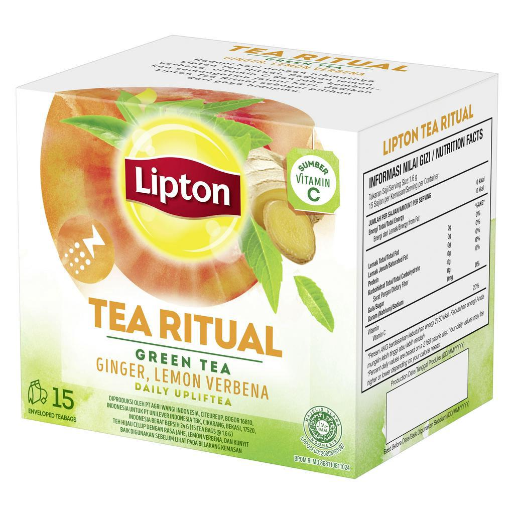 Lipton Tea Ritual Teh Hijau || Merk Teh Hijau Untuk Diet Kualitas Terbaik
