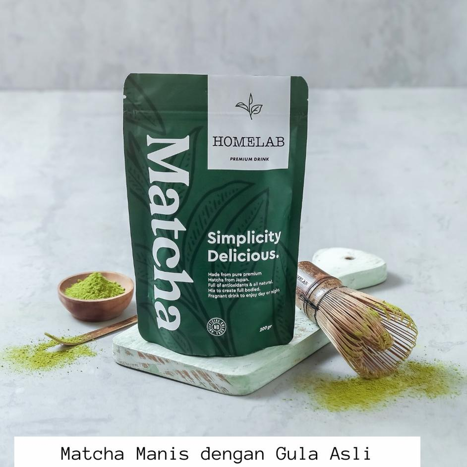 Homelab Matcha Powder || Merk Teh Hijau Untuk Diet Kualitas Terbaik