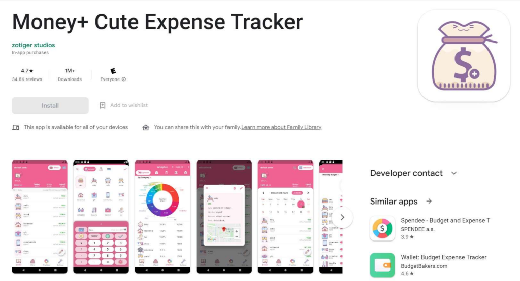 Aplikasi Pengatur Keuangan Pribadi Expense Tracker 