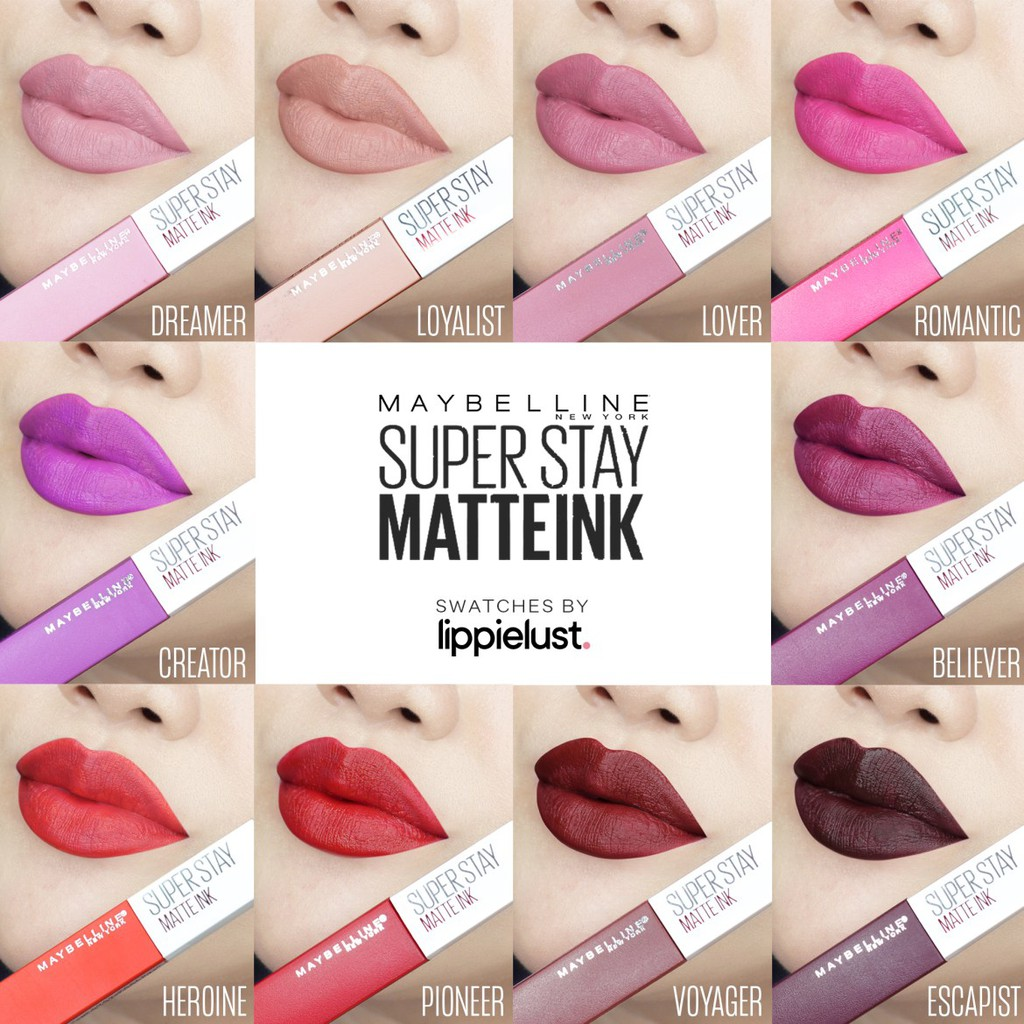 Maybelline Super Stay Matte Ink || Lipstik yang Tahan Lama dan Tidak Luntur