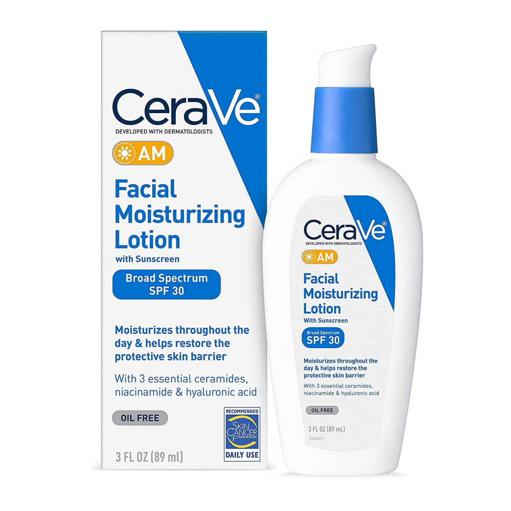 CeraVe Facial Moisturizing Lotion AM With SPF 30 || Pelembab Non Comedogenic Terbaik