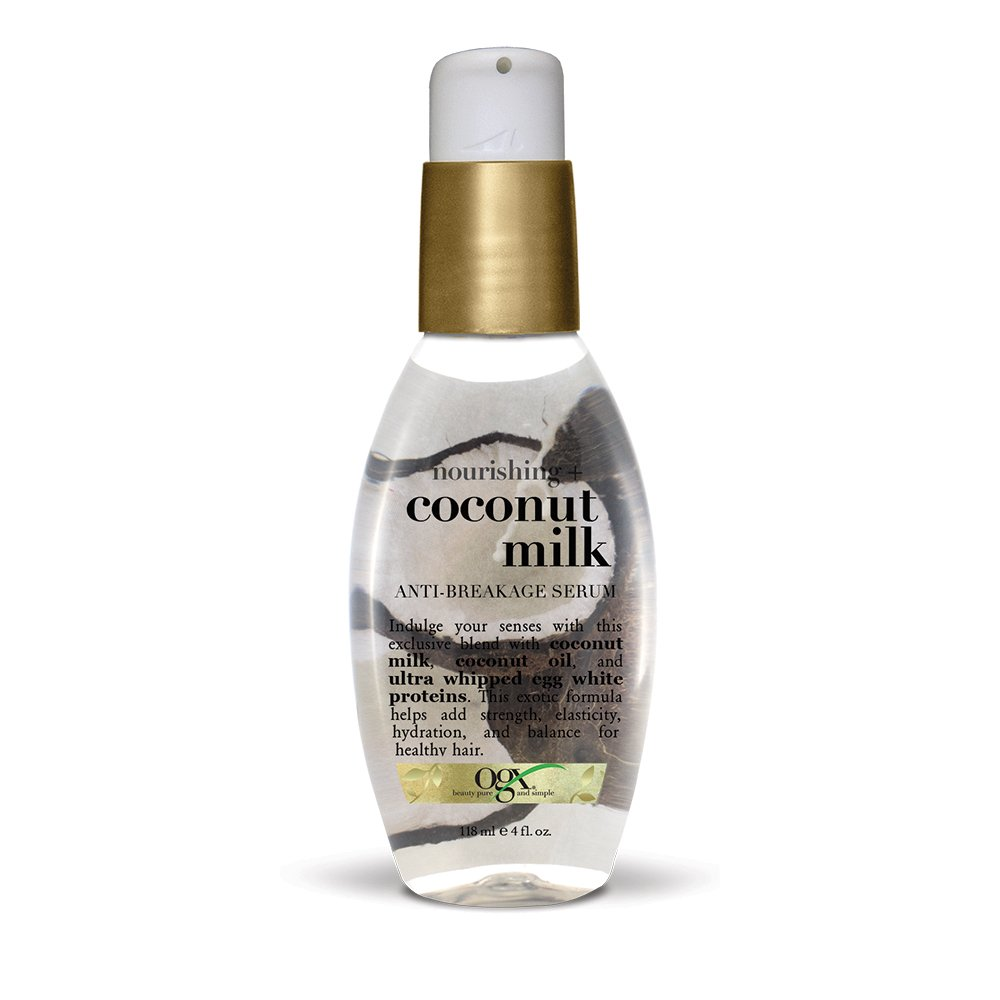 OGX Coconut Milk Anti Breakage Serum || Minyak Rambut Untuk Rambut Keriting