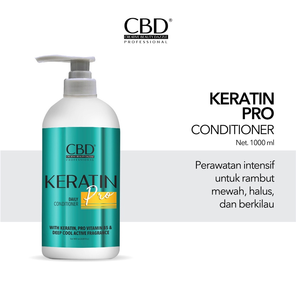 CBD Professional Keratin Pro Daily || Rekomendasi Shampo yang Mengandung Keratin 