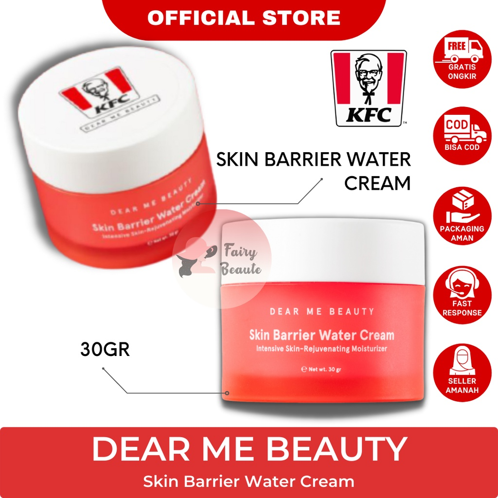 Dear Me Beauty Skin Barrier Water Cream || Moisturizer Non Comedogenic