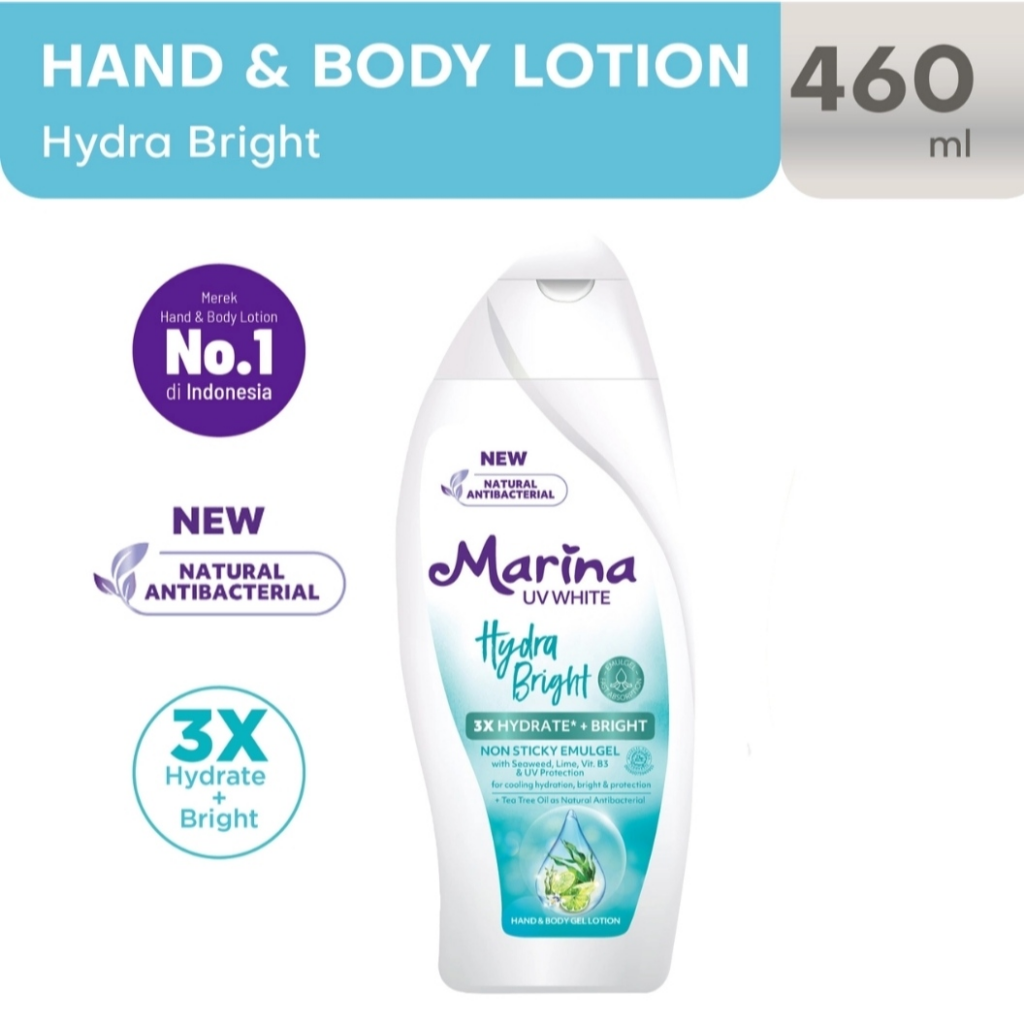 Marina UV White Hydra Bright || Handbody Marina Terbaik