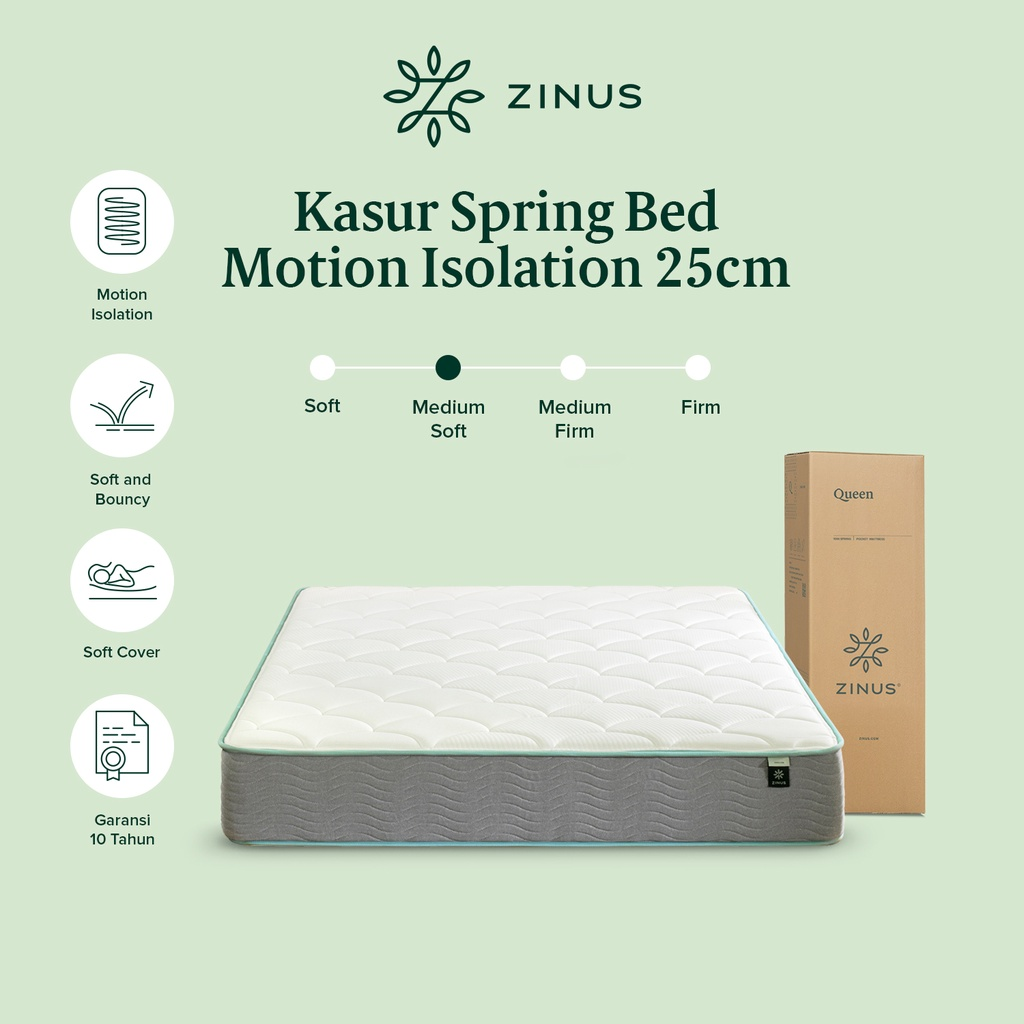 Spring Bed Pocket zinus || Merk Springbed yang Bagus 