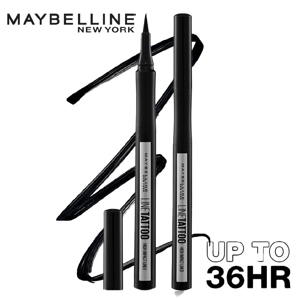 Maybelline Hyper Impact Tattoo Eyeliner || Eyeliner waterproof murah dan tahan lama  