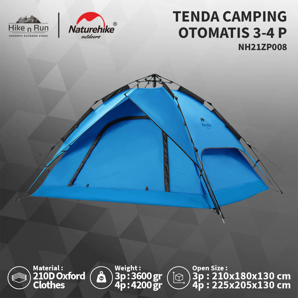 Naturehike Tenda Otomatis || tenda camping terbaik