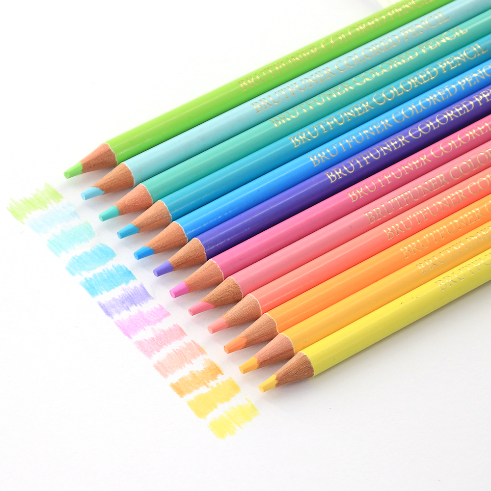 Brutfuner Macaron 50 Colored Pencils Set || Merk Pensil Warna yang Bagus