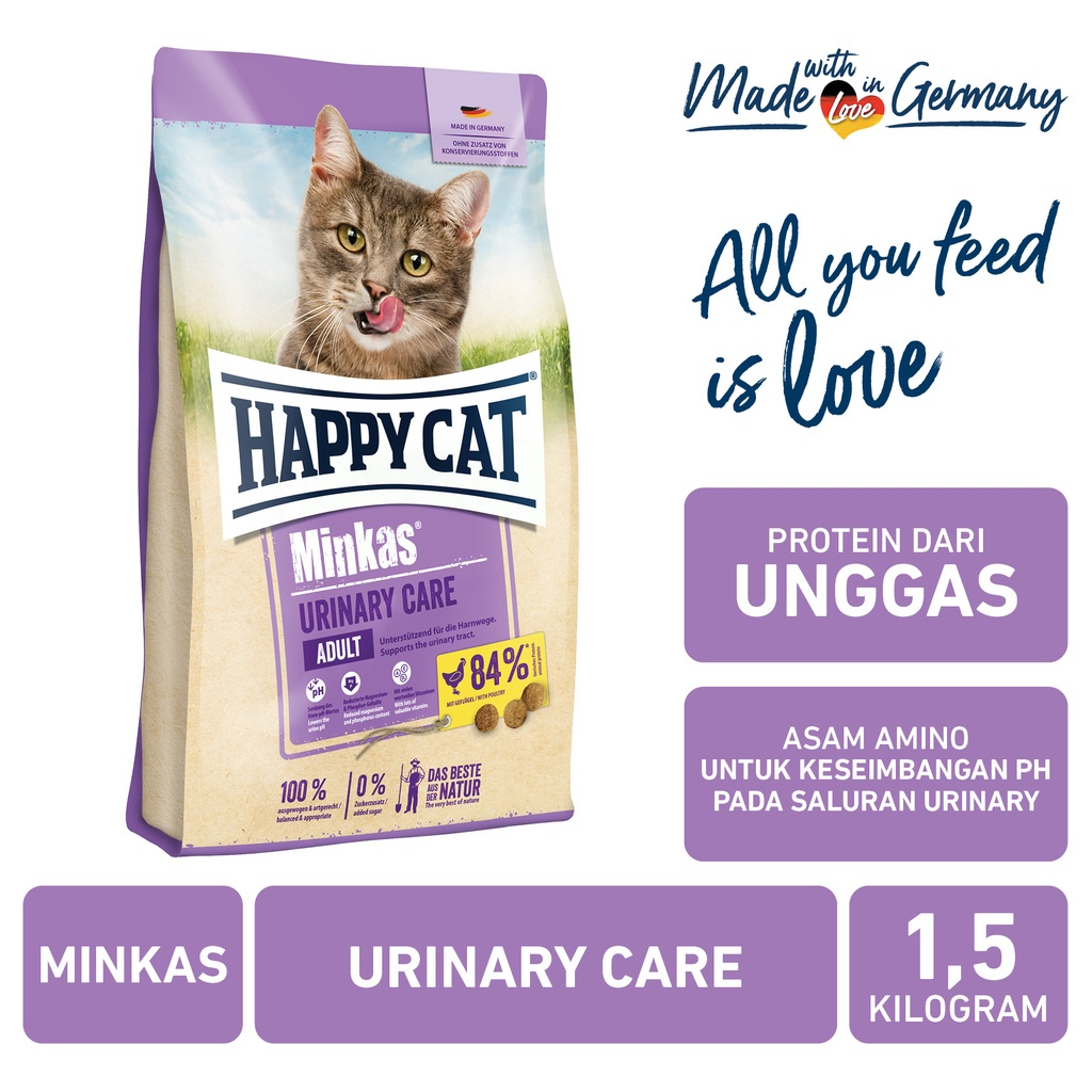 Minkas Urinary Care || Makanan Kucing yang Bagus dan Kaya Nutrisi