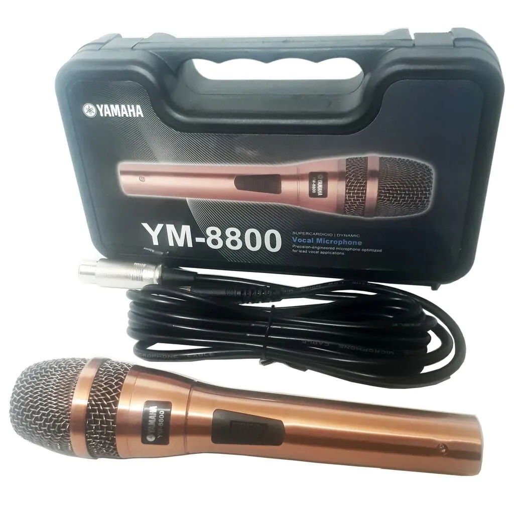 Yamaha Microphone YM 8800 || merk mic yang bagus untuk karaoke
