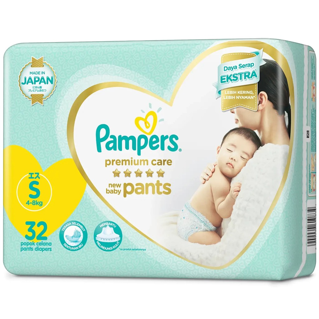 Procter & Gamble Pampers Premium Care || Merk Popok Bayi Terbaik