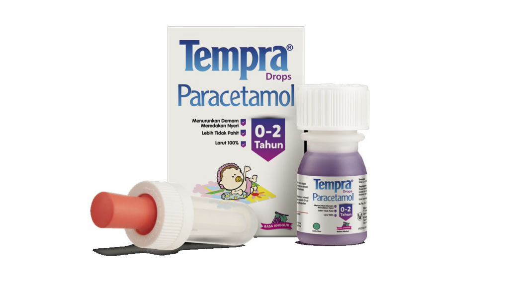 Tempra Paracetamol || Merk Obat Panas Demam Anak Bagus
