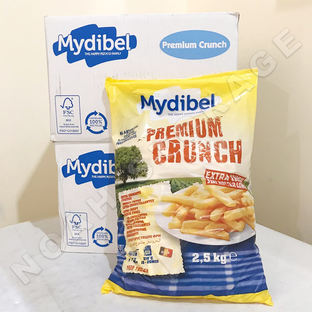 MYDIBEL Premium Crunch || Merk Kentang Goreng Frozen Terbaik di Pasaran