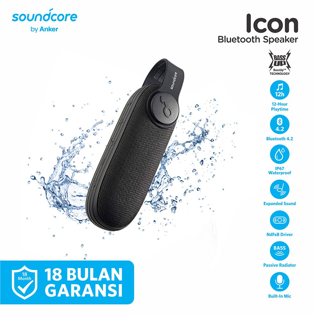 Anker A3122 Soundcore Icon  || Speaker Bluetooth Terbaik Murah