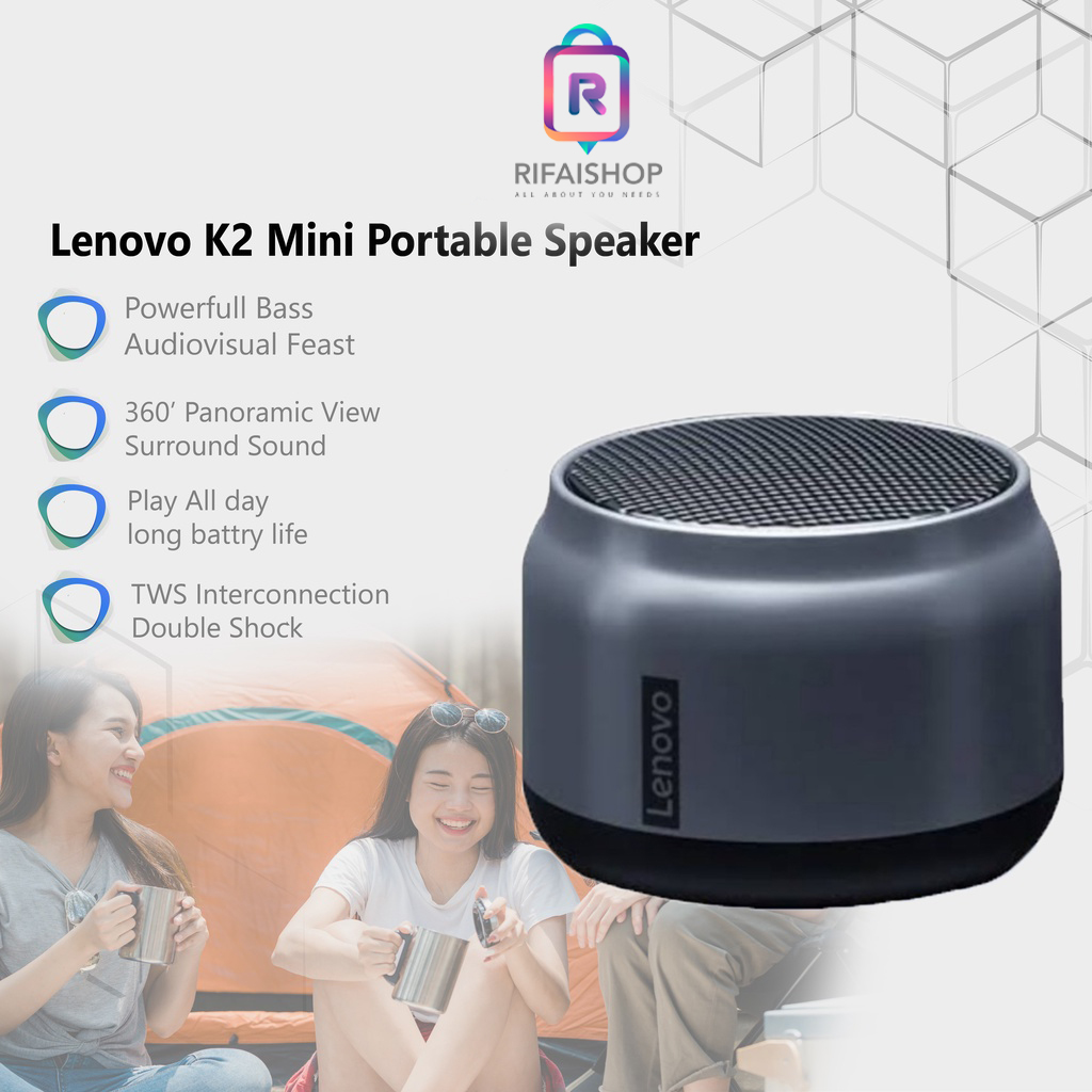 Lenovo K2 Portable Speaker || Speaker Bluetooth Terbaik Murah