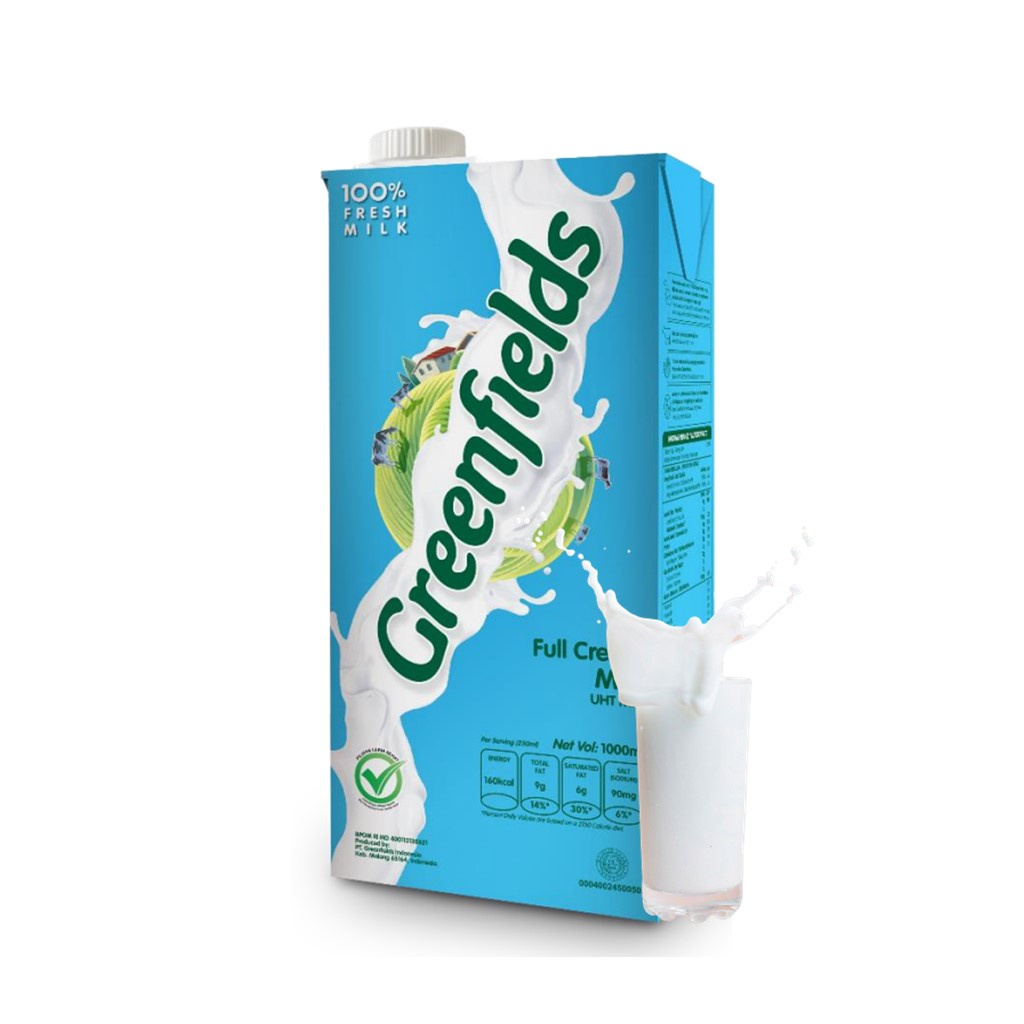 Greenfields Full Cream Milk || Merk Susu Full Cream Terbaik