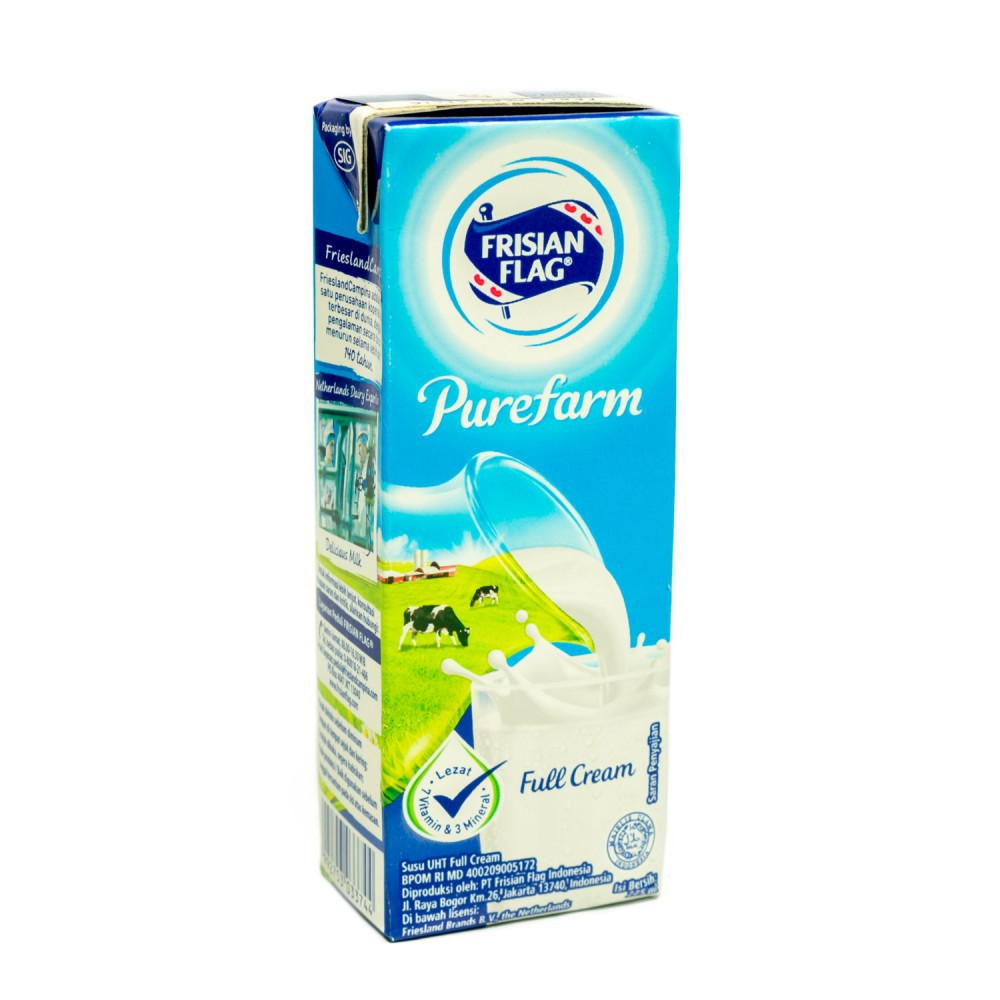 Frisian Flag Purefarm Full Cream || Merk Susu Full Cream Terbaik
