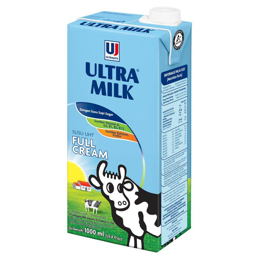 Ultra Milk Full Cream || Merk Susu Full Cream Terbaik
