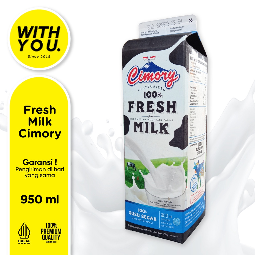 Cimory Fresh Milk Full Cream || Merk Susu Full Cream Terbaik