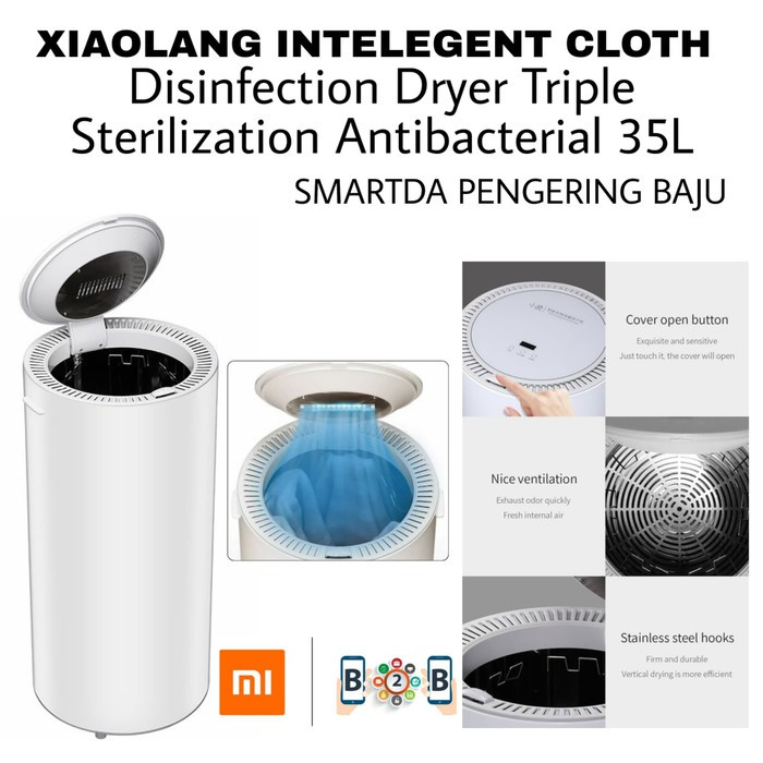 Xiaomi Xiaolang UV Sterilizer Dryer || Merk Mesin Pengering Pakaian Terbaik