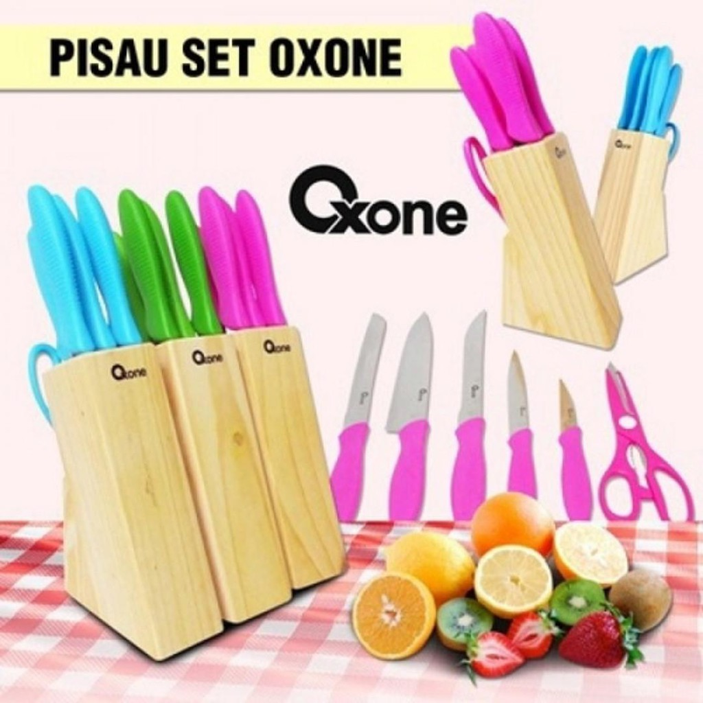 Oxone OX-961 Knife Set || Pisau Dapur Terbaik