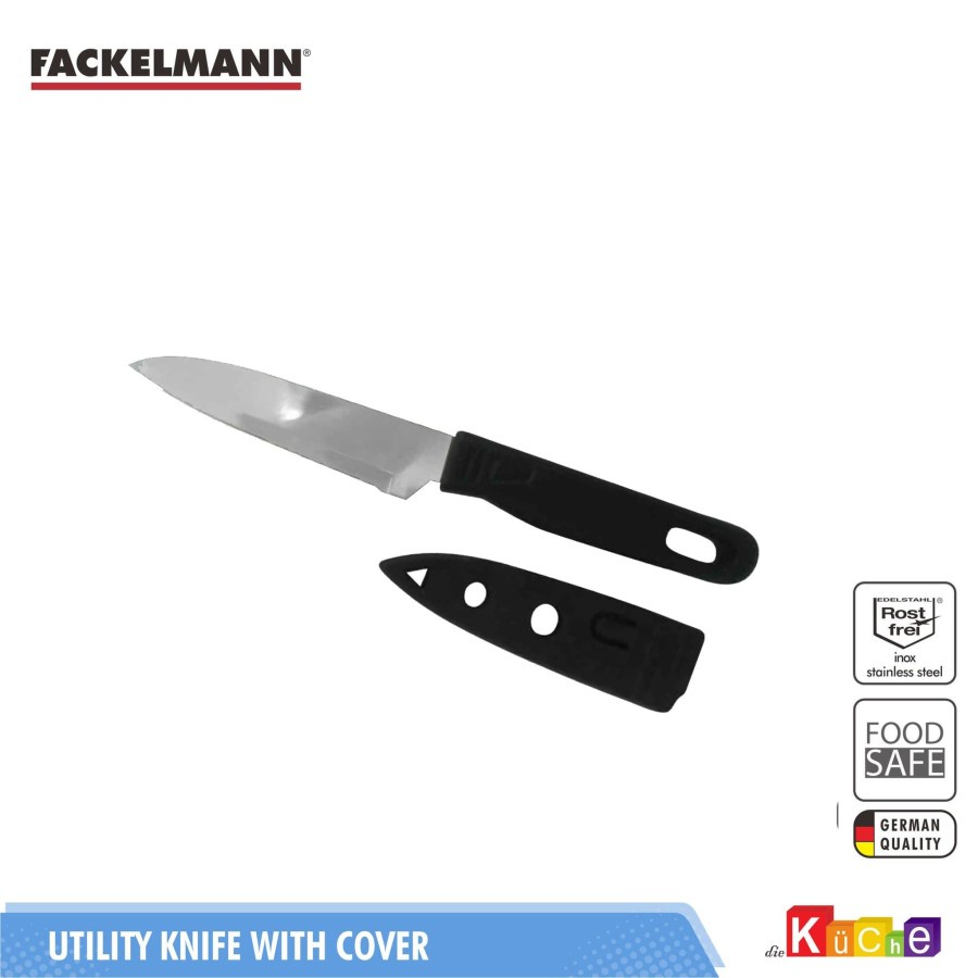 Fackelmann Utility Knife with Cover || Pisau Dapur Terbaik