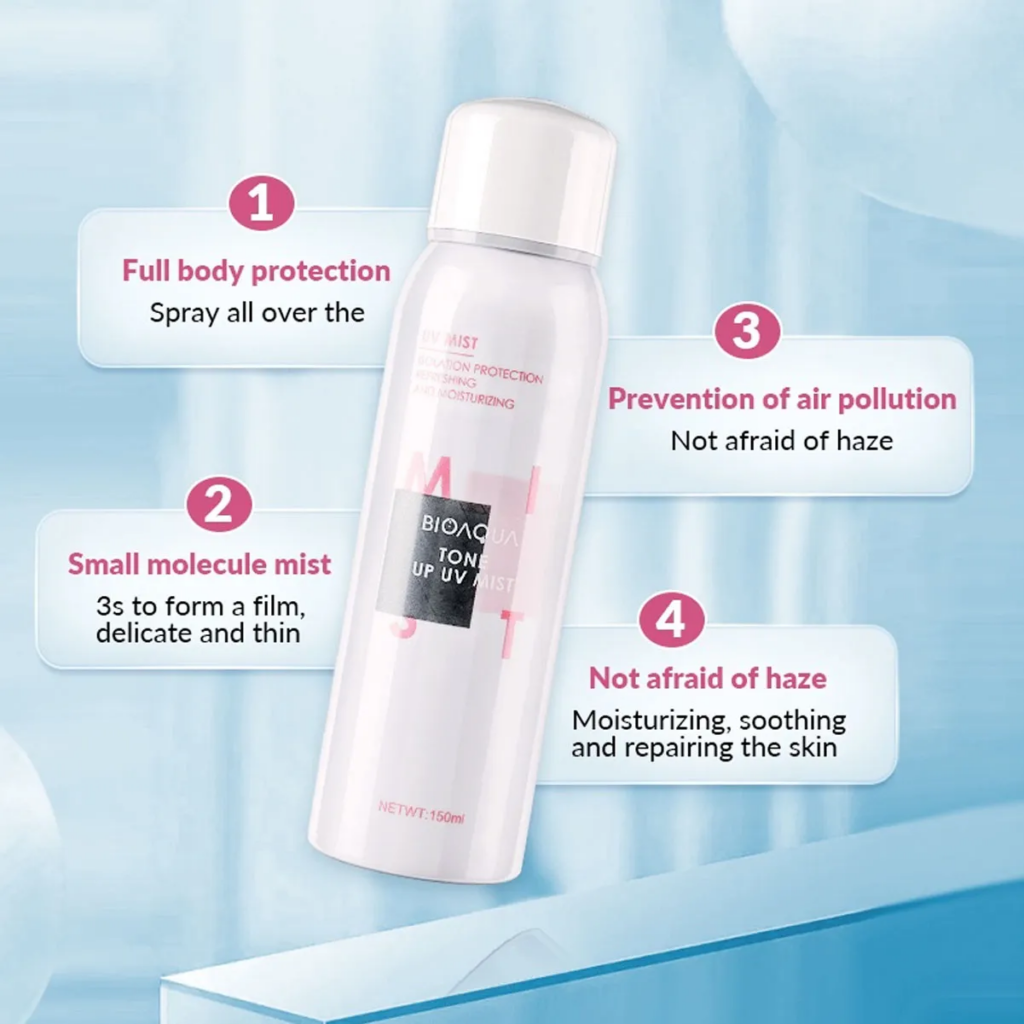 Bioaqua Sunscreen Spray UV Mist || Sunscreen Spray Wajah Terbaik