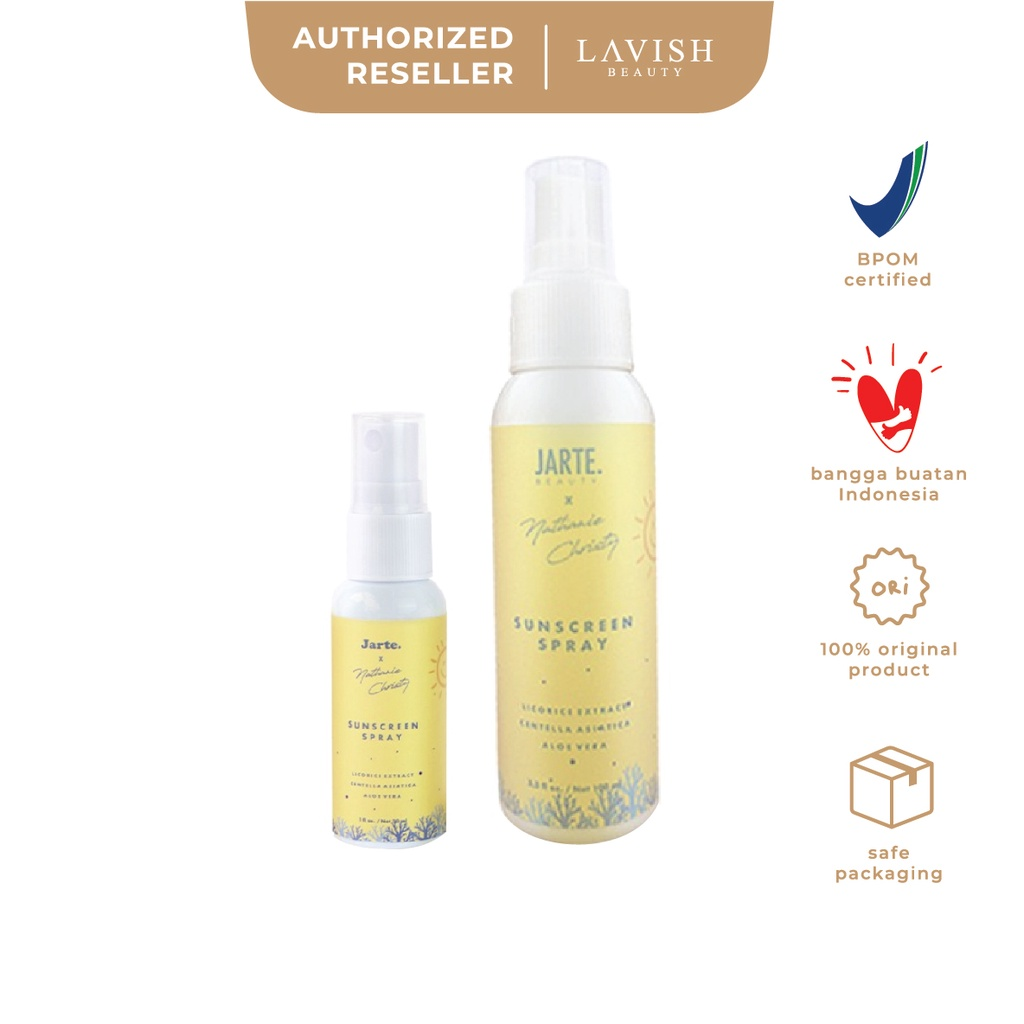 Jarte Beauty Sunscreen Spray || Sunscreen Spray Wajah Terbaik