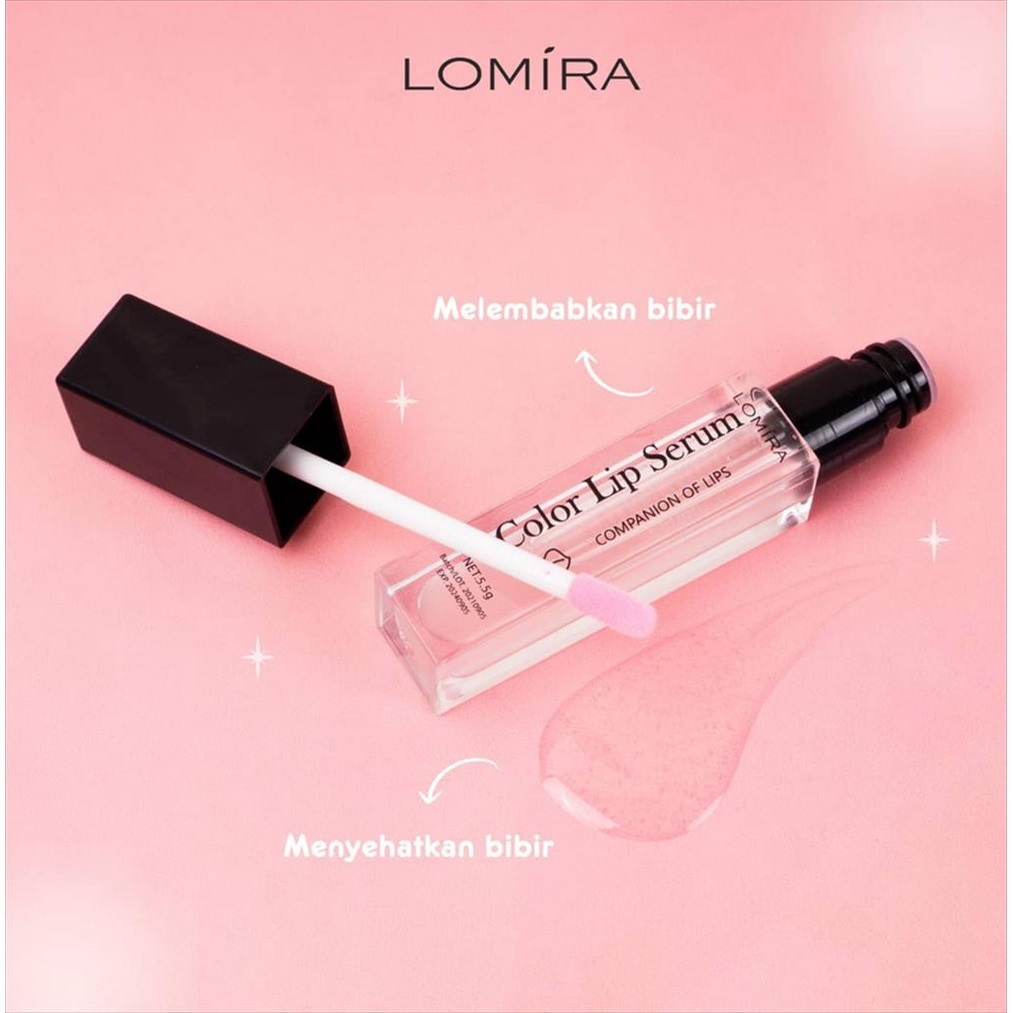 Lomira Color Lip Serum || Lip Serum Untuk Memerahkan Bibir