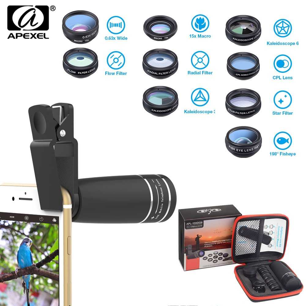 APEXEL Fisheye Lens For Smartphone || Lensa Kamera Fisheye Terbaik