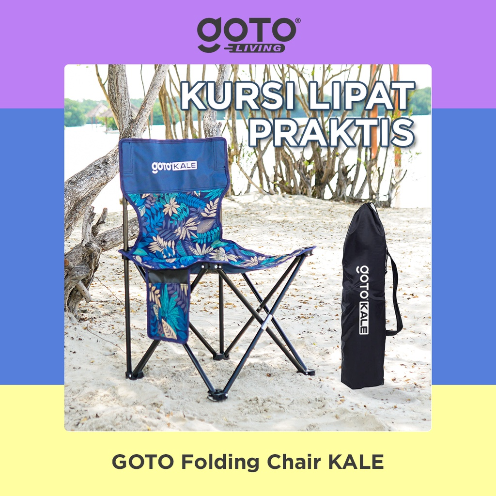 Goto Kale Folding Chair || Kursi Lipat Outdoor Camping Murah