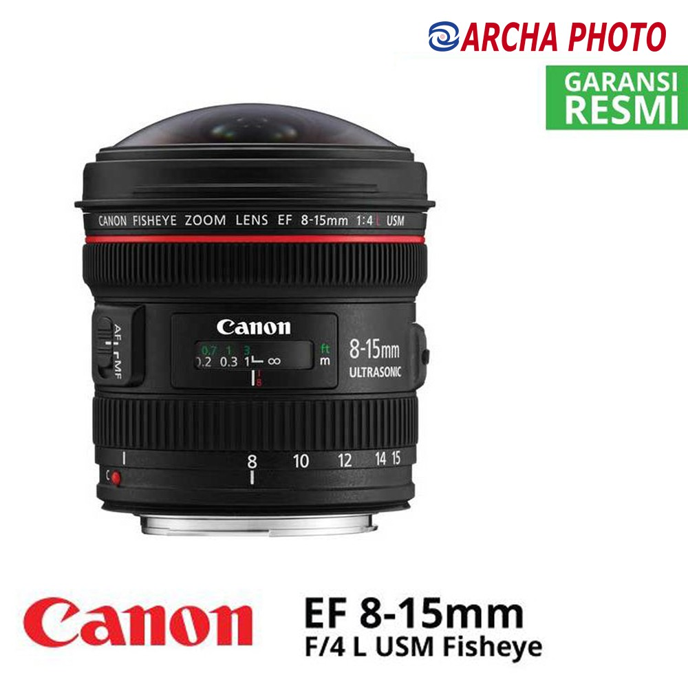 Canon seri EF 8-15mm f/4L Fisheye USM || Lensa Kamera Fisheye Terbaik