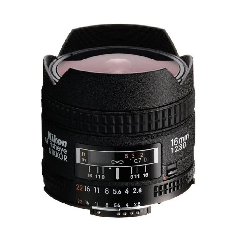 Nikon AF Fisheye-Nikkor 16mm f/2.8D || Lensa Kamera Fisheye Terbaik